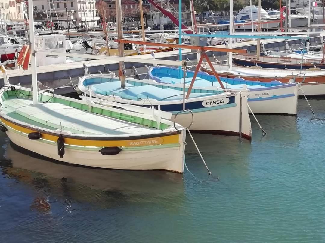Mon Petit Paradis, Cassis Centre Apt 90 M2, 200 M Mer, Terr Plein Sud, Clim Park Prive Exteriör bild