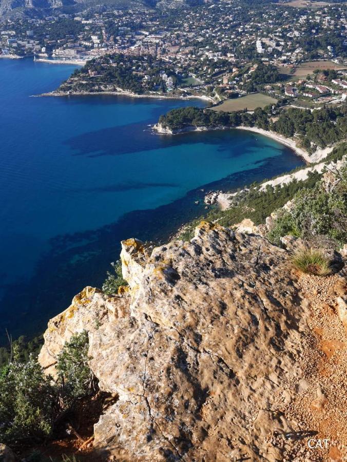 Mon Petit Paradis, Cassis Centre Apt 90 M2, 200 M Mer, Terr Plein Sud, Clim Park Prive Exteriör bild