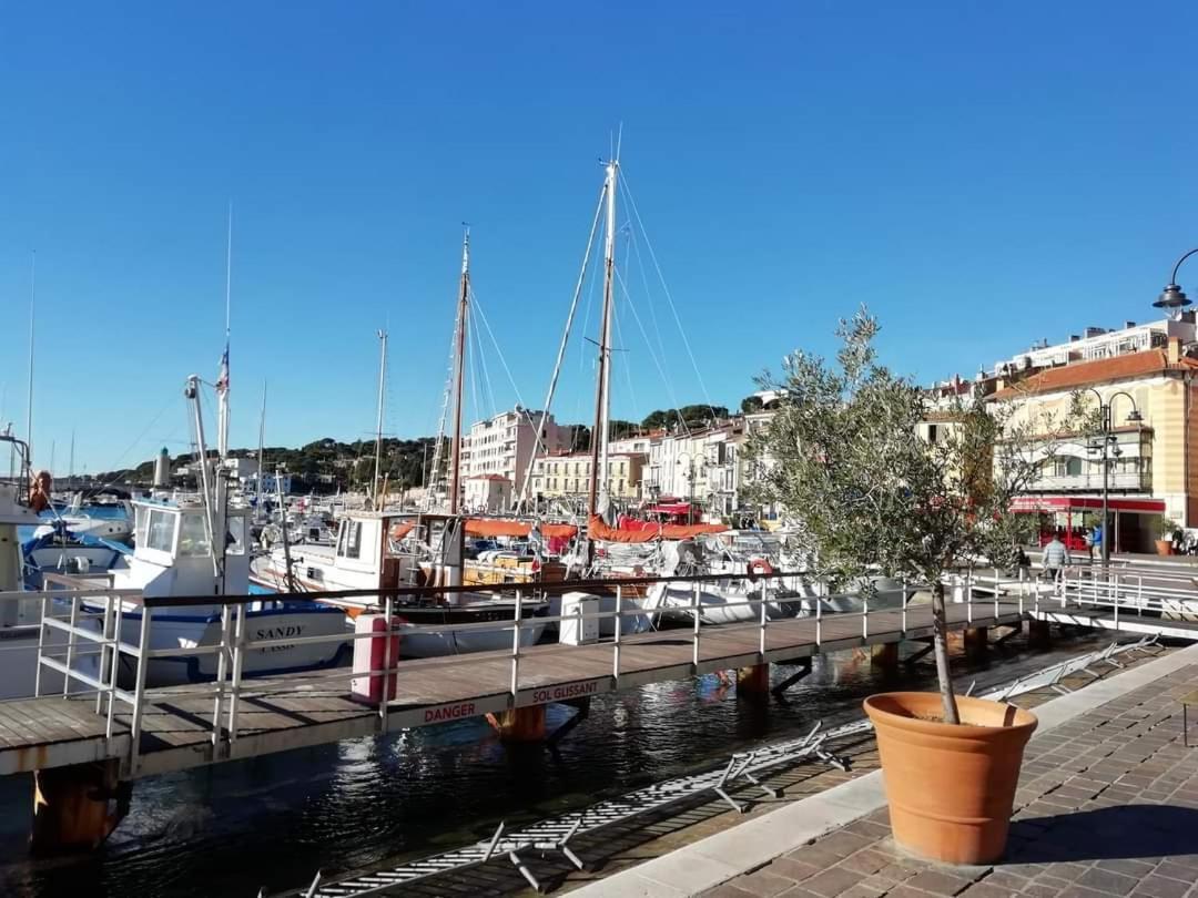 Mon Petit Paradis, Cassis Centre Apt 90 M2, 200 M Mer, Terr Plein Sud, Clim Park Prive Exteriör bild