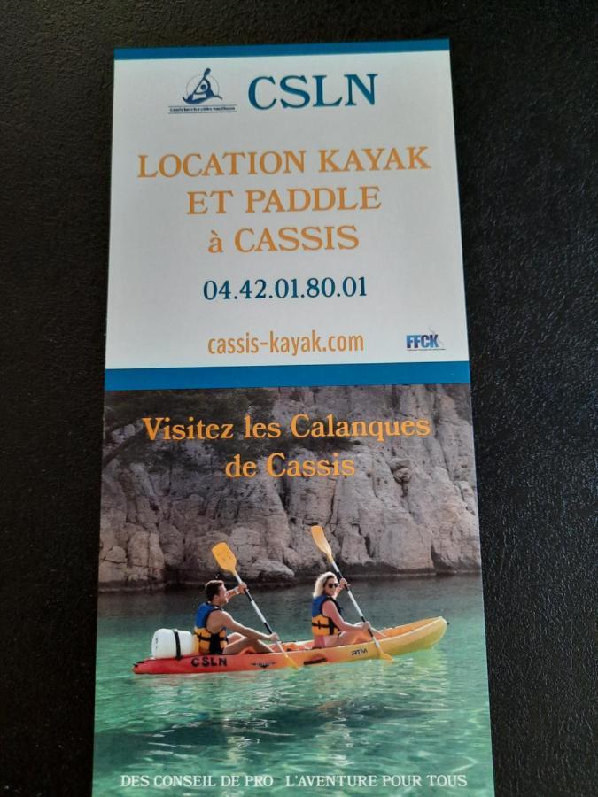 Mon Petit Paradis, Cassis Centre Apt 90 M2, 200 M Mer, Terr Plein Sud, Clim Park Prive Exteriör bild